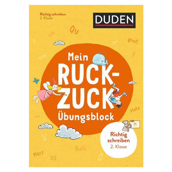 Mein Ruckzuck-Übungsblock Richtig schreiben Duden